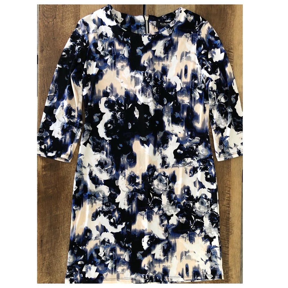 Allen B by Allen Schwartz Rose Floral Print Dress
